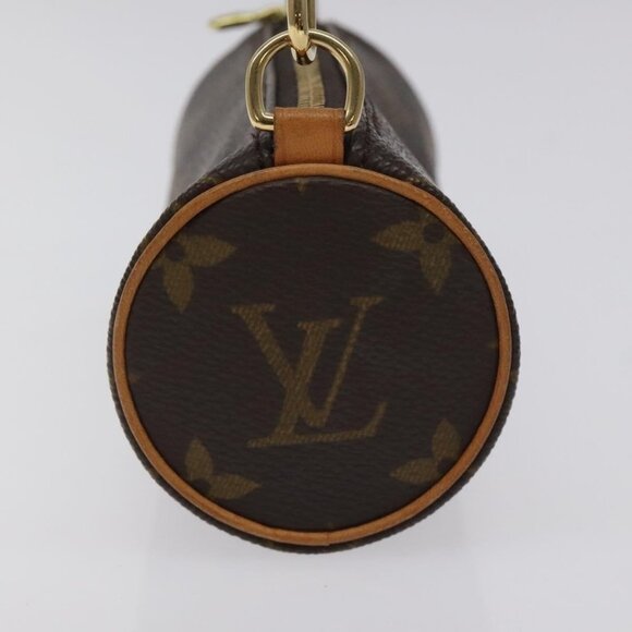 LOUIS VUITTON Monogram Papillon Pouch LV Auth - Picture 5 of 16